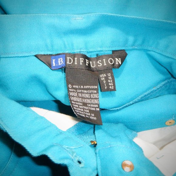 ~~~ I B DIFFUSION ~~~ JEANS ~ Size 12 ~ NEW - Picture 2 of 2